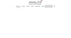 Desktop Screenshot of amautamarketing.com